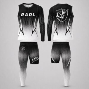 RADL Black/White One-Arm One-Leg Uniform