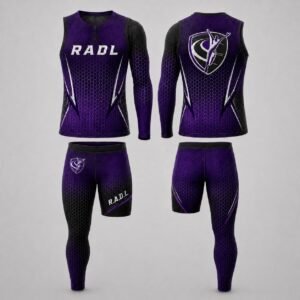 RADL Purple/Black One-Arm One-Leg Uniform