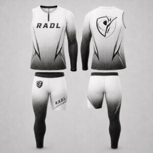 RADL White/Black One-Arm One-Leg Uniform