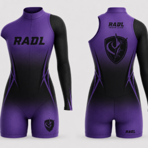 RADL Girls Indoor Uniform – Purple/Black – Purple Accents